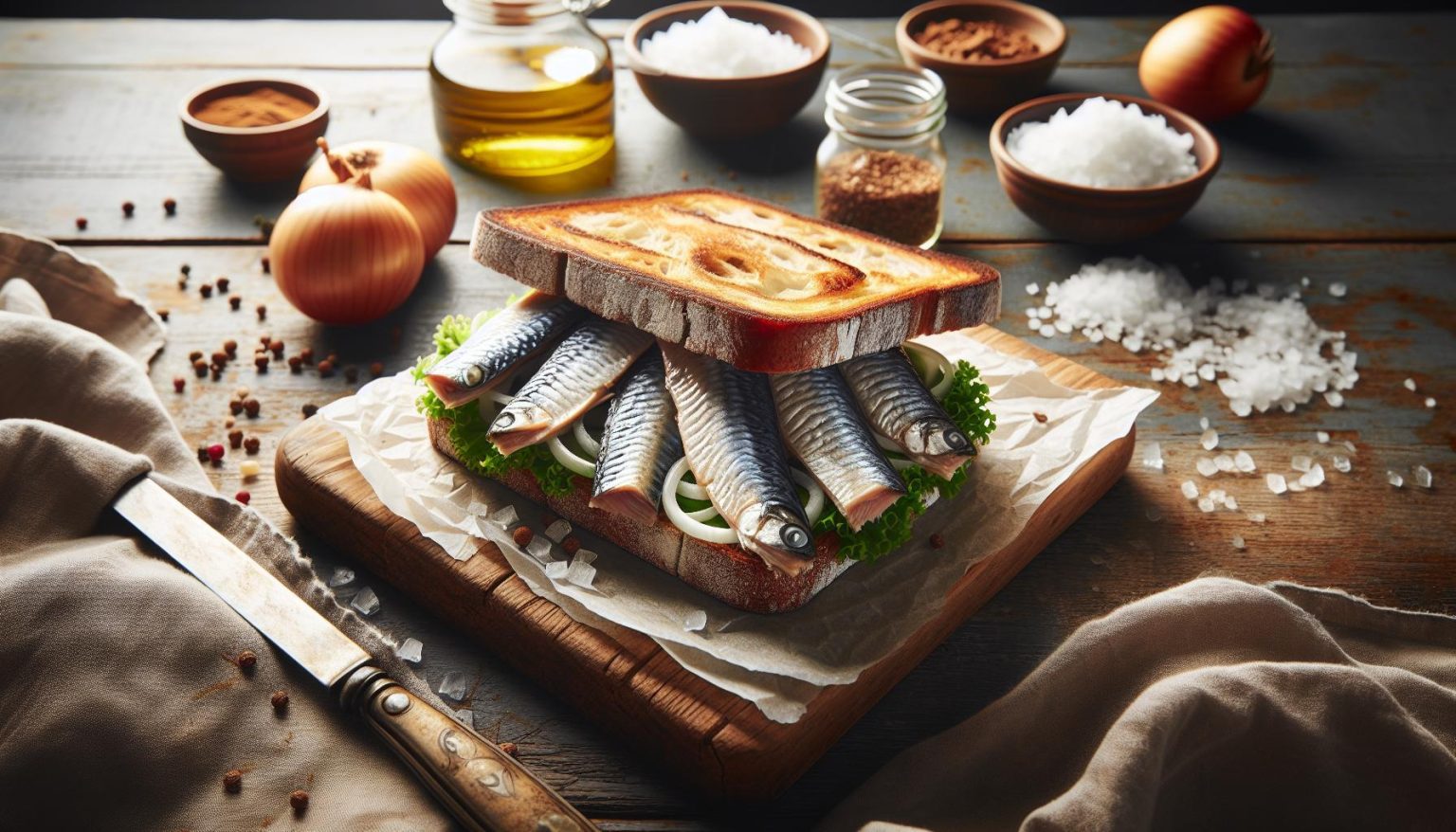 Matjesbrötchen: Authentic German Herring Sandwich Ready In 10 Minutes ...
