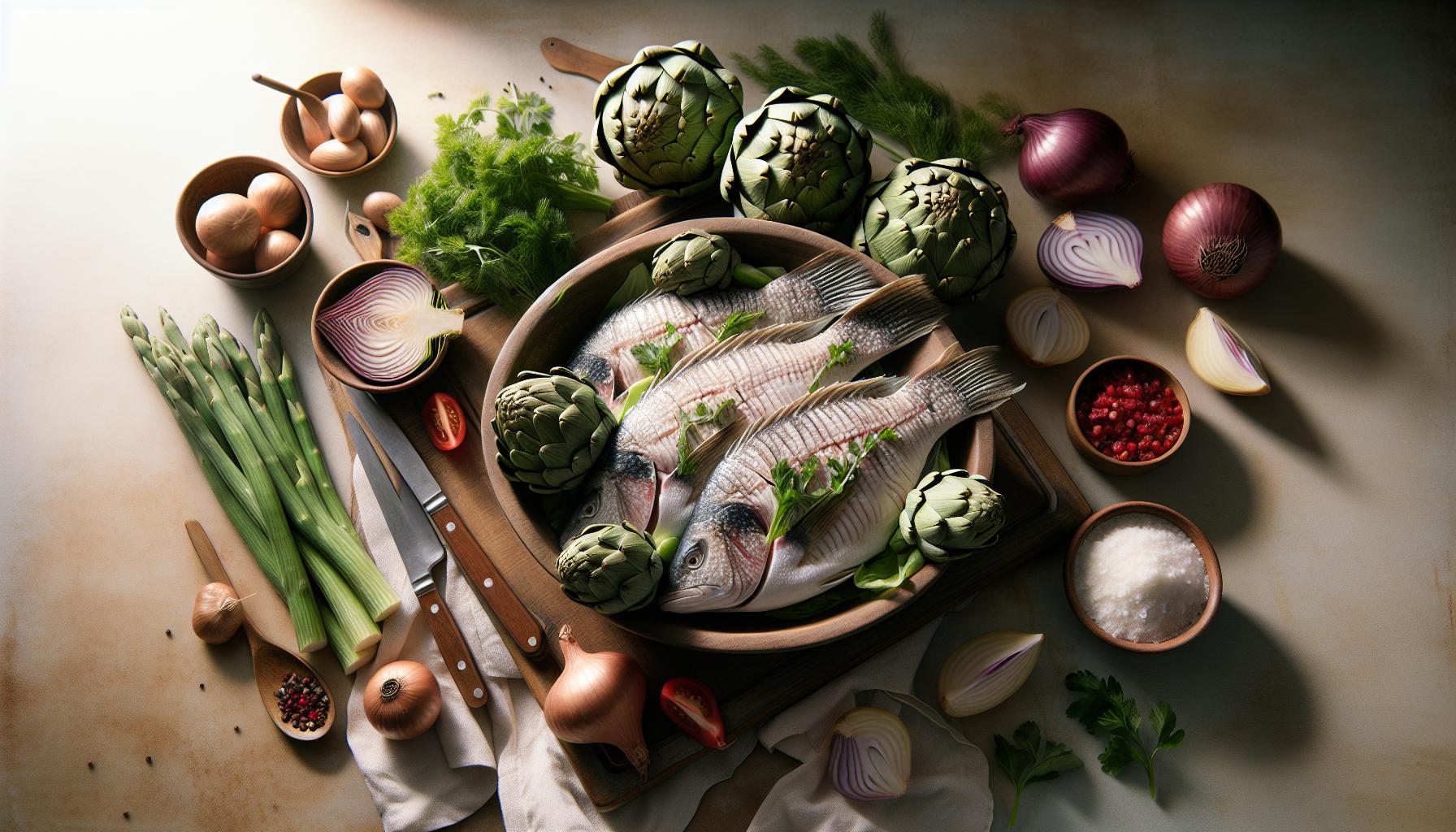 Ingredients You'll Need for Artichoke Parmesan Tilapia