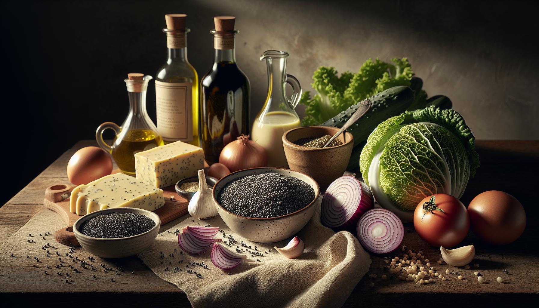 Ingredients You'll need for a Perfect Poppy Seed Dressing