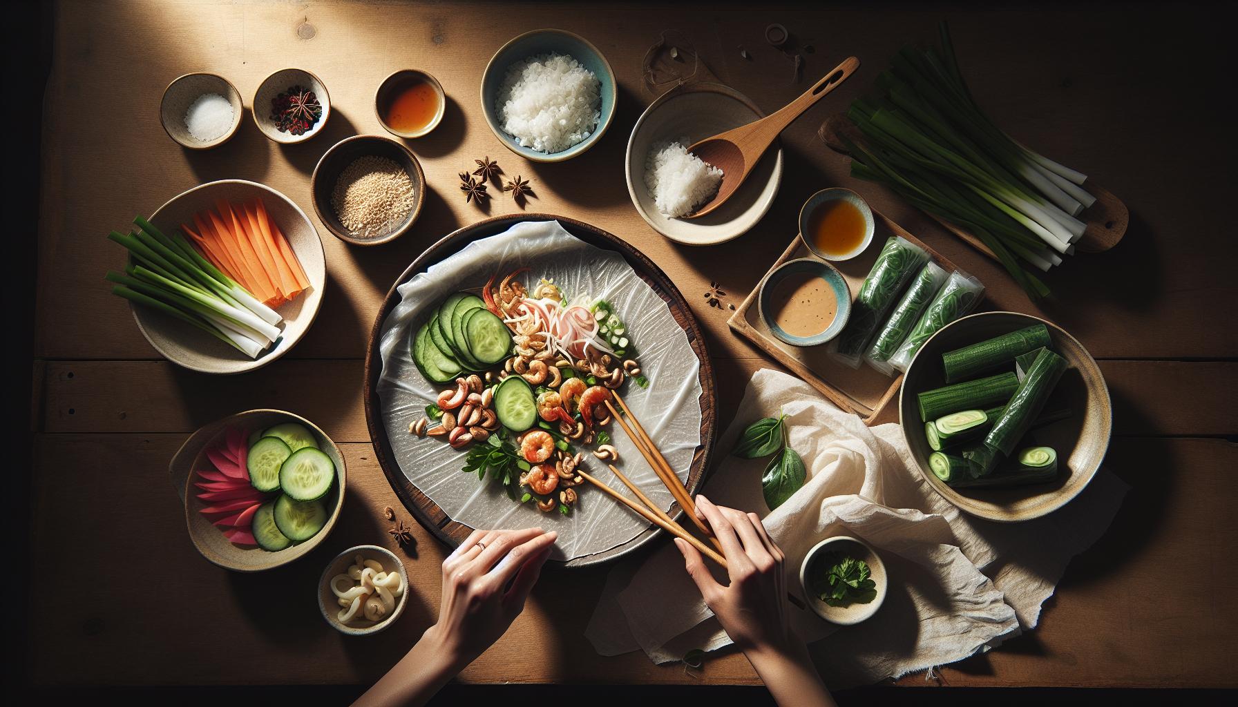 Step-by-Step Cooking Instructions for Flawless Rice Paper Wrappers